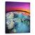 Tablou Canvas - Amurg La Reciful De La Marea Rosie, Marime: 60 x 75 cm - - Roveli