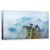 Tablou Canvas - Mama Si Fiica Urcand Treptele De Pe Marele Zid, Marime: 50 x 100 cm - - Roveli