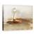 Tablou Canvas - Picaturi Si Pene De Aur, Marime: 75 x 100 cm - - Roveli