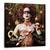 Tablou Canvas - Stapana Noptii Stralucitoare, Marime: 90 x 90 cm - - Roveli