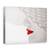 Tablou Canvas - Rosu, Marime: 75 x 100 cm - - Roveli