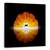 Tablou Canvas - Mandarine, Marime: 90 x 90 cm - - Roveli