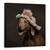 Tablou Canvas - Roos, Marime: 90 x 90 cm - - Roveli