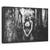 Tablou Canvas - Stare De Spirit Alb-Negru In Padure, Marime: 60 x 90 cm - - Roveli