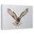 Tablou Canvas - Bufnita Gri, Marime: 60 x 90 cm - - Roveli
