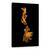 Tablou Canvas - Povestea De Dragoste A Pestilor De Aur, Marime: 60 x 90 cm - - Roveli