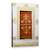Tablou Canvas - Usa Ornata, Maro, Aurit, Marime: 80 x 120 cm - - Roveli