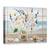 Tablou canvas - Flori, Vaza, Scoici, Plaja, Pasari, Pictura, Marime: 75 x 100 cm - - Roveli