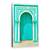 Tablou Canvas - Usa Tunisiana, Albastru Turcoaz, Mediteranean, Marime: 80 x 120 cm - - Roveli