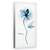 Tablou Canvas - Flori, Indigo, Pictura, Marime: 50 x 100 cm - - Roveli