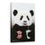Tablou Canvas - Animale, Ursi Panda, Dulciuri, Bauturi Racoritoare, Pictura, Marime: 80 x 120 cm - - Roveli