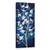 Tablou canvas - Natura, Copac, Flori, Pasari, Indigo, Pictura Ii, Marime: 30 x 90 cm - - Roveli