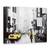 Tablou canvas - Oras, Cladiri, New York, Oameni, Taxi, Ploaie, Pictura II, Marime: 75 x 100 cm - - Roveli