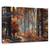 Tablou Canvas - Pictand Padurea, Marime: 60 x 90 cm - - Roveli
