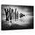 Tablou Canvas - Graffiti Din Lemn, Marime: 60 x 90 cm - - Roveli