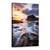 Tablou Canvas - Apus Pe Coasta De Nord, Marime: 60 x 90 cm - - Roveli