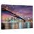Tablou Canvas - Podul Brooklyn Noaptea, Marime: 60 x 90 cm - - Roveli