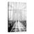 Tablou Canvas - Plimbare In Viscol Pe Podul Brooklyn, Marime: 60 x 90 cm - - Roveli