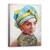 Tablou canvas - Portret African 1, Marime: 75 x 100 cm - - Roveli