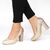 Pantofi dama eleganti cu toc gros, aurii 5388-3-GOLD, Culoare (12): Auriu, Marime (12): 35* - - Roveli
