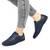 Pantofi casual de dama cu talpa joasa si cu siret T7310-8D-NAVY, Culoare (12): Bleumarin, Marime (12): 36 - - Roveli
