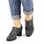 Pantofi de dama comozi cu toc gros ,comod si siret SF889-233-GREY, Culoare (12): Gri inchis, Marime (12): 39 - 2- Roveli