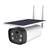 Camera de supraveghere IP cu incarcare solara WiFi, Culoare (tm): alb/negru - - Roveli