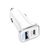 Incarcator auto pentru telefonul mobil, dual, USB A SI USB C - - Roveli