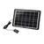 Panou solar fotovoltaic portabil cu functie incarcare telefoane si intrare USB 8w - - Roveli