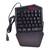 Tastatura unica pentru jocuri, Culoare (tm): negru - - Roveli