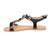 Sandale dama comode cu accesorii negre LM220-BLACK, Culoare (12): Negru, Crem, Marime (12): 40 - 3- Roveli