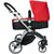 Carucior 2 in 1 Veneto rosu Kidscare - 2- Roveli