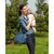 Geanta multifunctionala Ellie Messenger Navy Clevamama - 4- Roveli