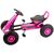Kart cu pedale si roti gonflabile Driver Kidscare Roz - 3- Roveli