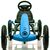 Kart cu pedale si roti gonflabile Karera Albastru Kidscare - 3- Roveli