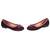 Balerini comozi visinii CH-11F058-11, Culoare (12): Visiniu, Marime (12): 37 - - Roveli