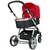 Carucior 2 in 1 Veneto rosu Kidscare - - Roveli
