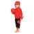 Tricou de baie Fish Red marime 110-116 protectie UV Swimpy - 2- Roveli