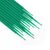 Aplicatoare Microbrush blister 2,5mm, periute aplicare primer sau remover extensii de gene, 100buc, Culoare (26): verde - - Roveli
