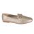 Pantofi de dama cu talpa joasa KFL-510-G, Culoare (12): Auriu, Marime (12): 39 - - Roveli