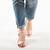 Sandale dama satinate HD-92-PINK, Culoare (12): Roz, Marime (12): 35 - 3- Roveli