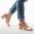 Sandale dama satinate HD-92-PINK, Culoare (12): Roz, Marime (12): 35 - 4- Roveli
