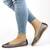 ​Balerini de dama, usori si accesorizati cu strasuri 661-GREY, Marime (12): 36* - - Roveli
