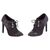 Botine dama cu siret si toc inalt FM4063-NEGRU, Culoare (12): Negru, Marime (12): 38 - 4- Roveli