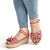 Sandale dama rosii cu platforma Y288-58-RED, Culoare (12): Alb, Rosu, Marime (12): 36 - 2- Roveli