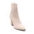 Botine dama cu toc patrat imblanite Bej Parker, Culoare (12): Bej, Marime (12): 39 - - Roveli