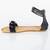 Sandale dama negre cu accesorii paiete FM857-BLACK, Culoare (12): Negru, Marime (12): 36 - 5- Roveli