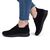 Sneakersi dama din material textil cu sclipici Negri Vali, Culoare (12): Negru, Marime (12): 36 - 4- Roveli