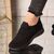 Sneakersi dama din material textil cu sclipici Negri Vali, Culoare (12): Negru, Marime (12): 36 - - Roveli