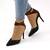 Pantofi de dama stiletto, cu barete pe glezna animal print 8384-BLACK, Culoare (12): Animal print, Marime (12): 38** - - Roveli